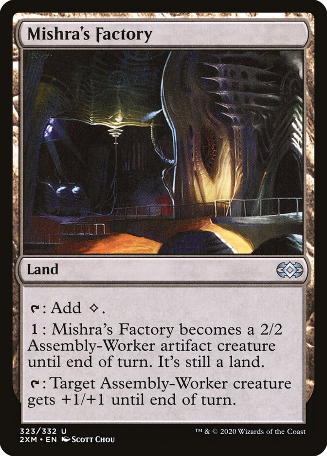 Mishra's Factory card front