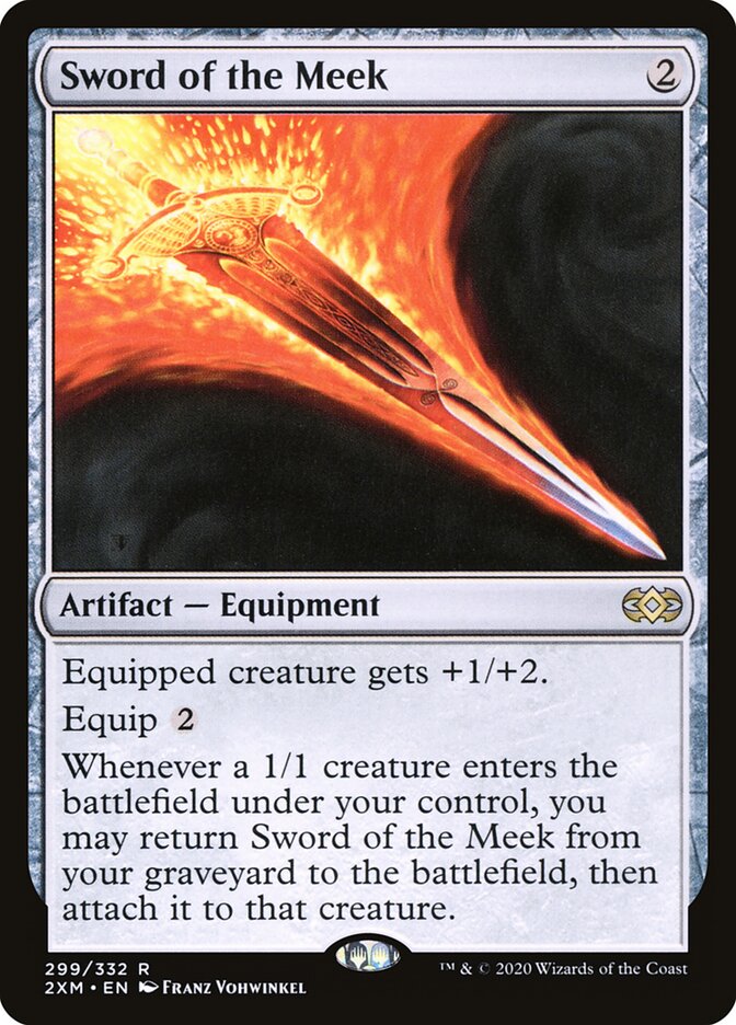 Sword of the Meek card front