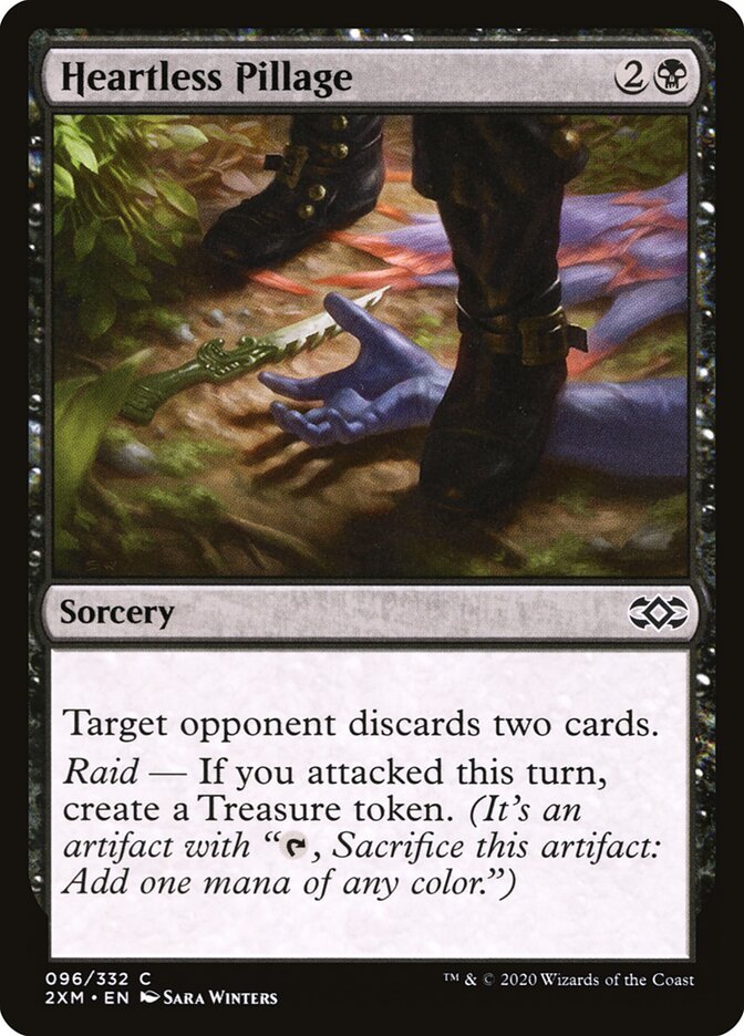 Heartless Pillage card front