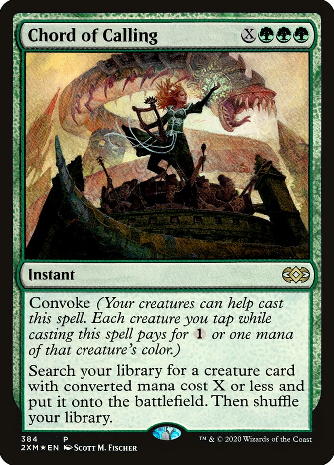 Chord of Calling card front