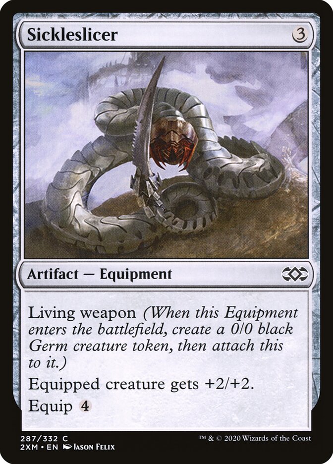 Sickleslicer card front