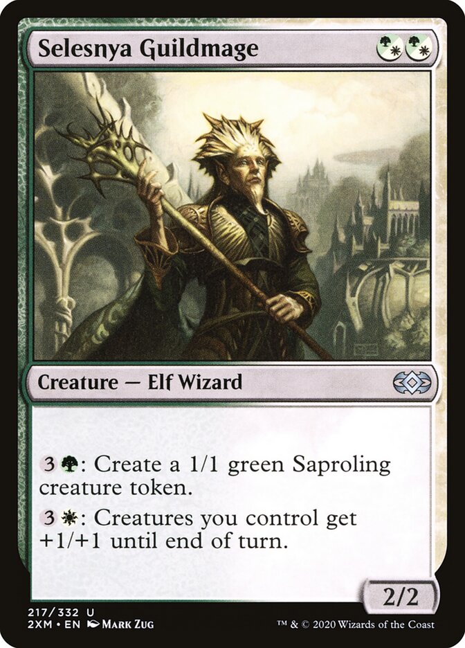 Selesnya Guildmage card front