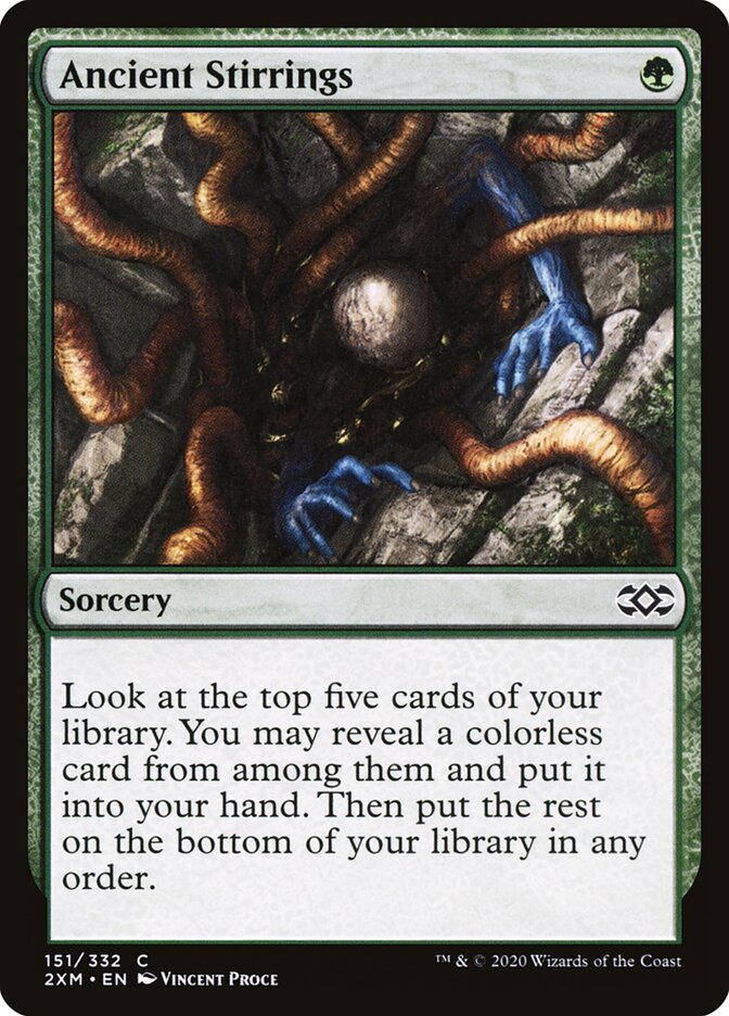 Ancient Stirrings card front