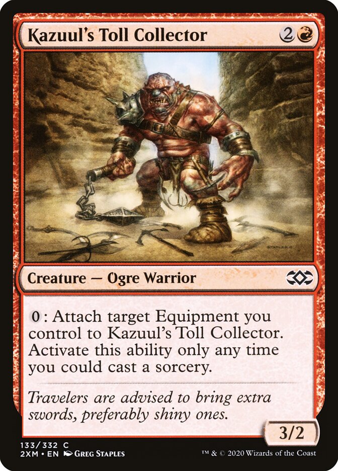 Kazuul's Toll Collector card front
