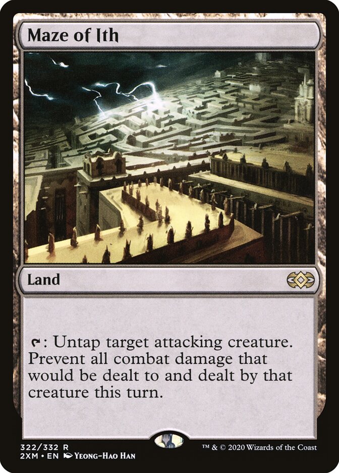 Maze of Ith card front