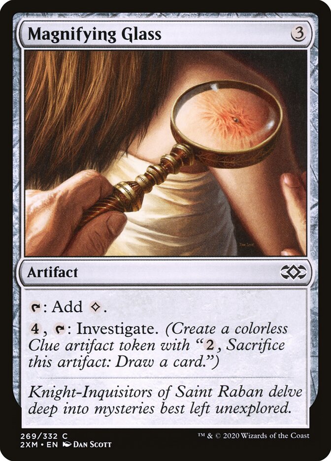 Magnifying Glass card front
