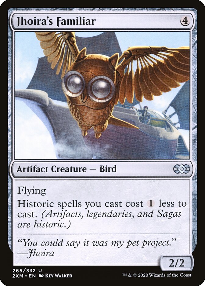 Jhoira's Familiar card front
