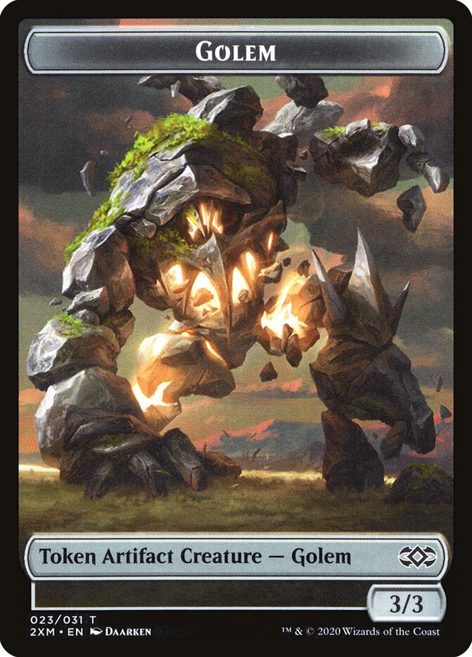 Golem card front