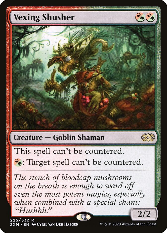 Vexing Shusher card front