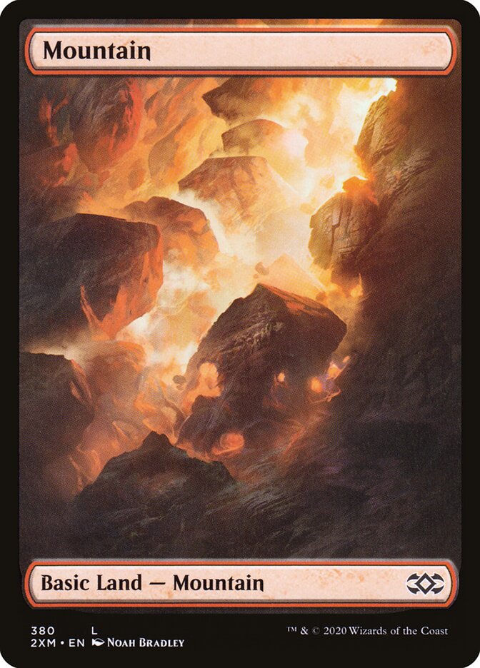 Mountain card front