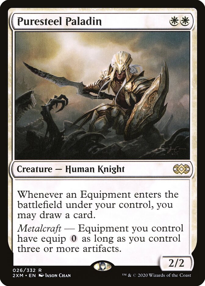 Puresteel Paladin card front