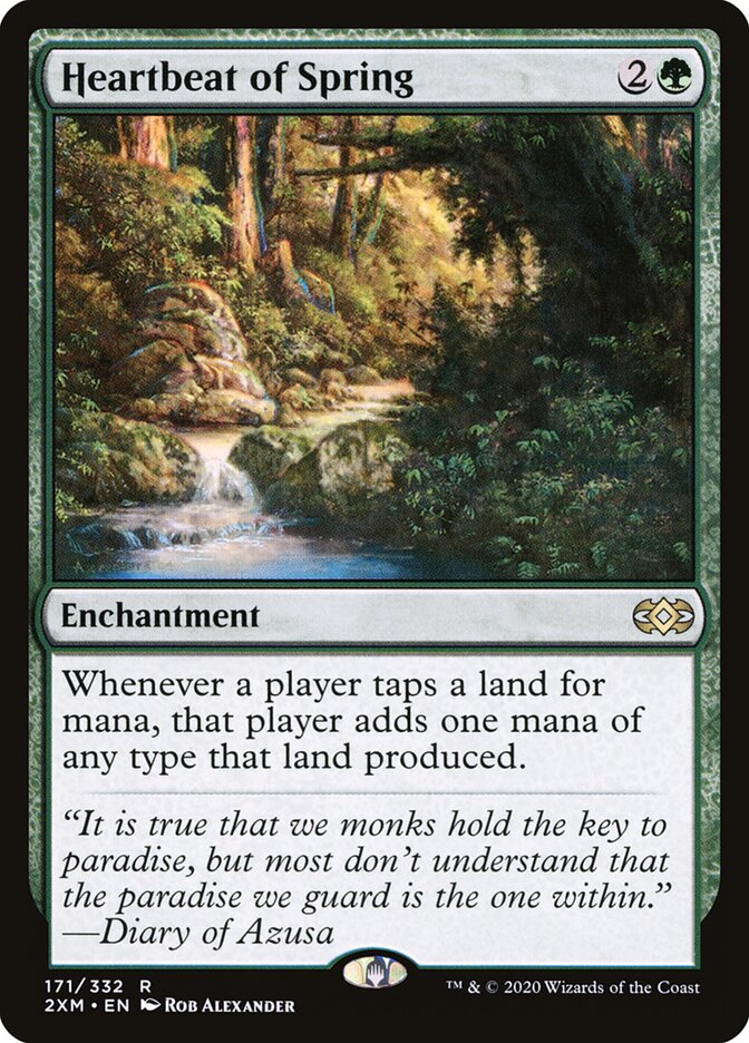 Heartbeat of Spring card front