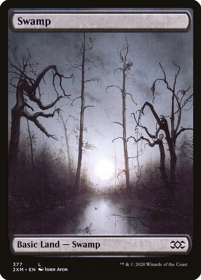 Swamp card front