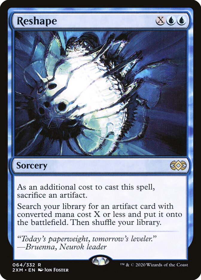 Reshape card front