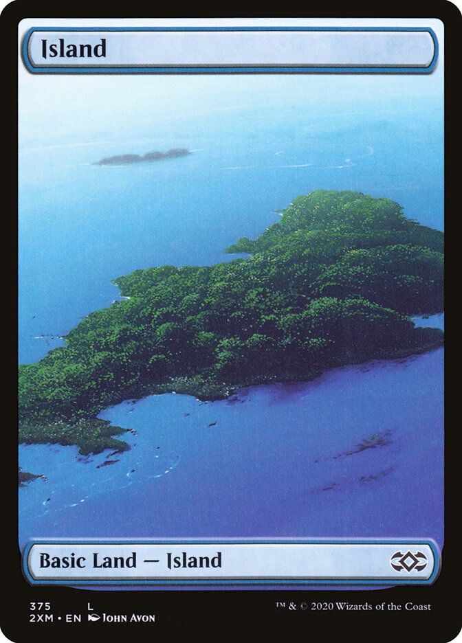 Island card front