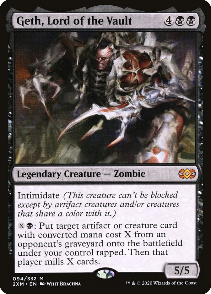 Geth, Lord of the Vault card front