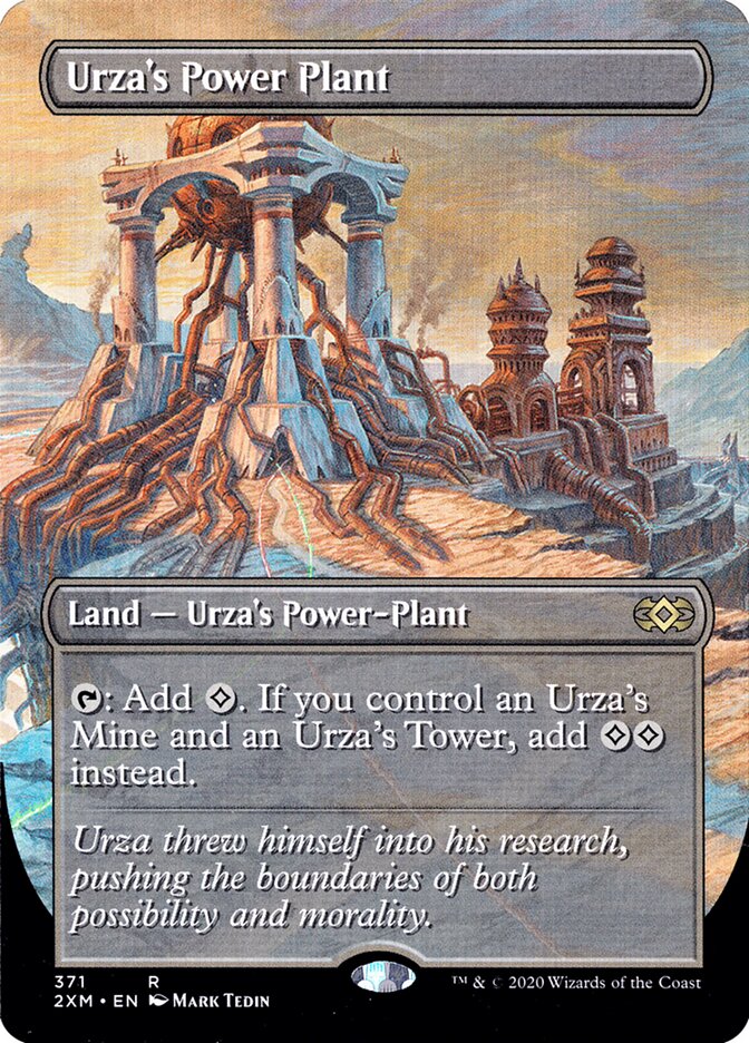 Urza's Power Plant card front