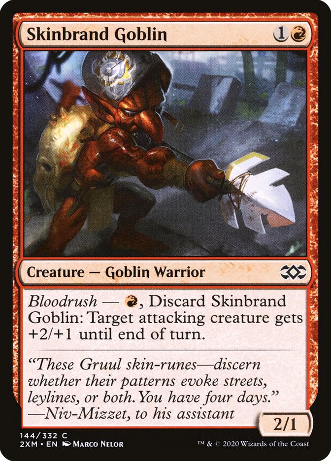Skinbrand Goblin card front