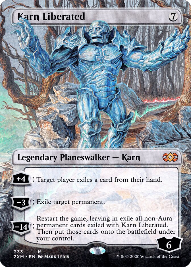 Karn Liberated card front