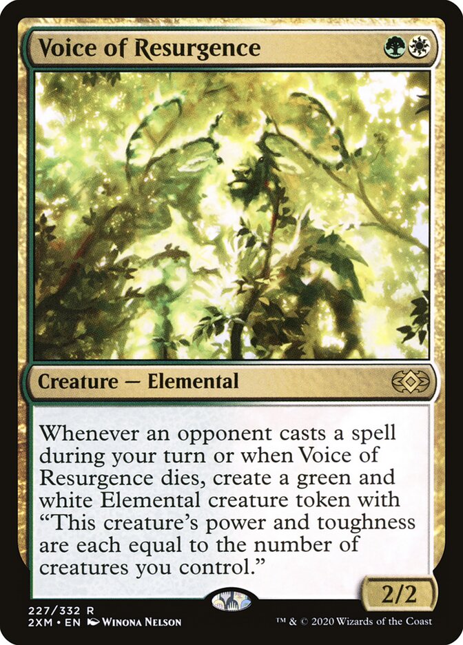 Voice of Resurgence card front