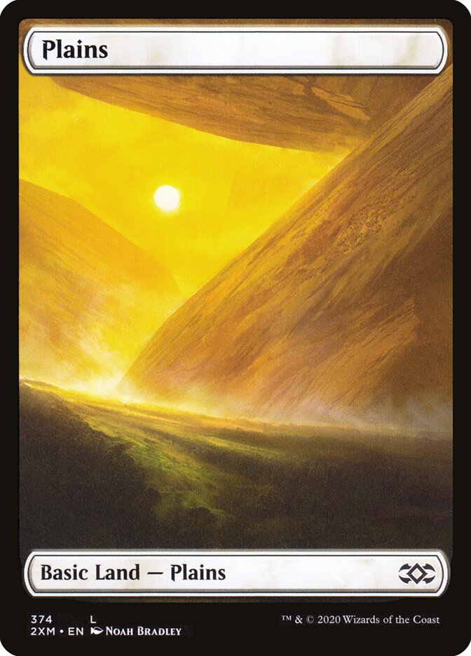 Plains card front