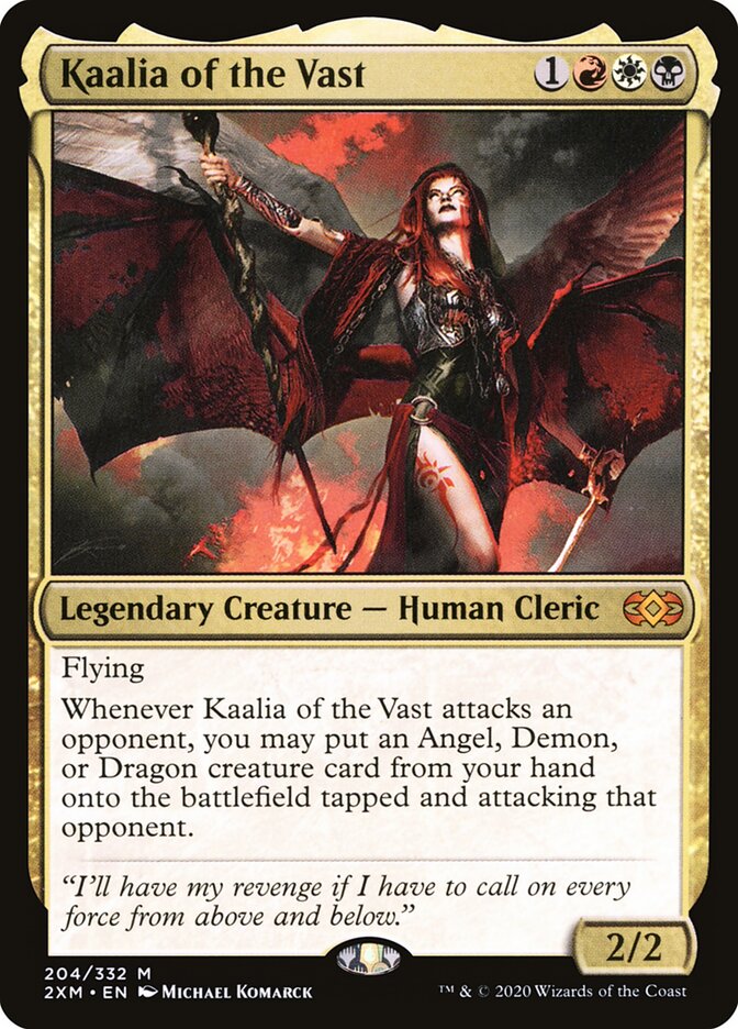 Kaalia of the Vast card front