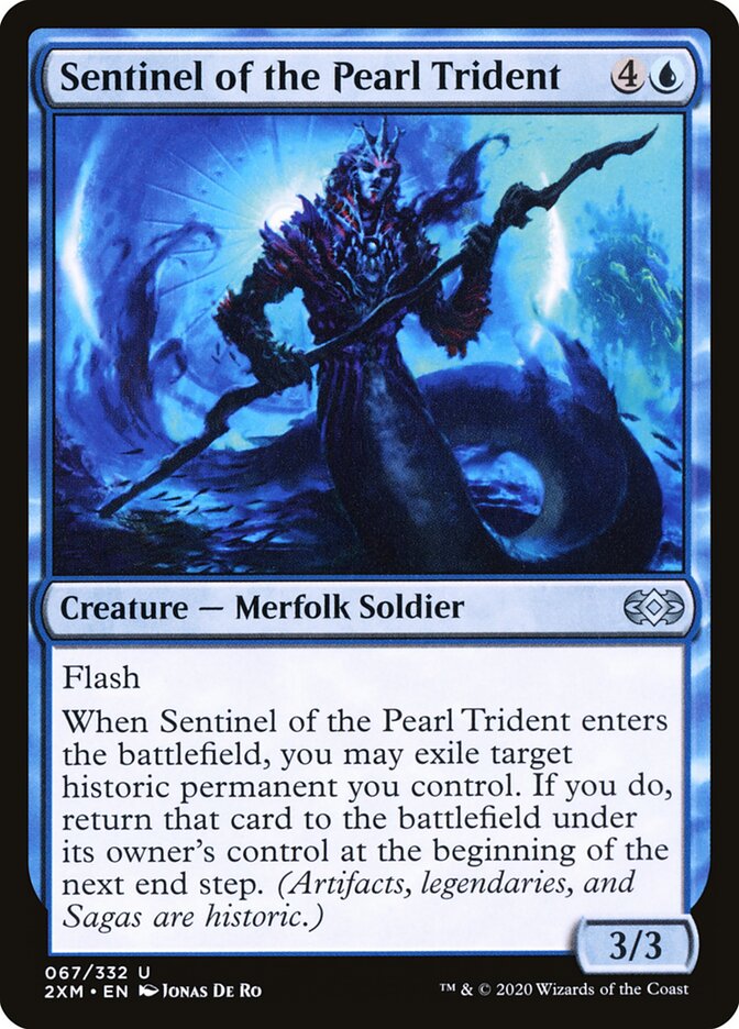 Sentinel of the Pearl Trident card front