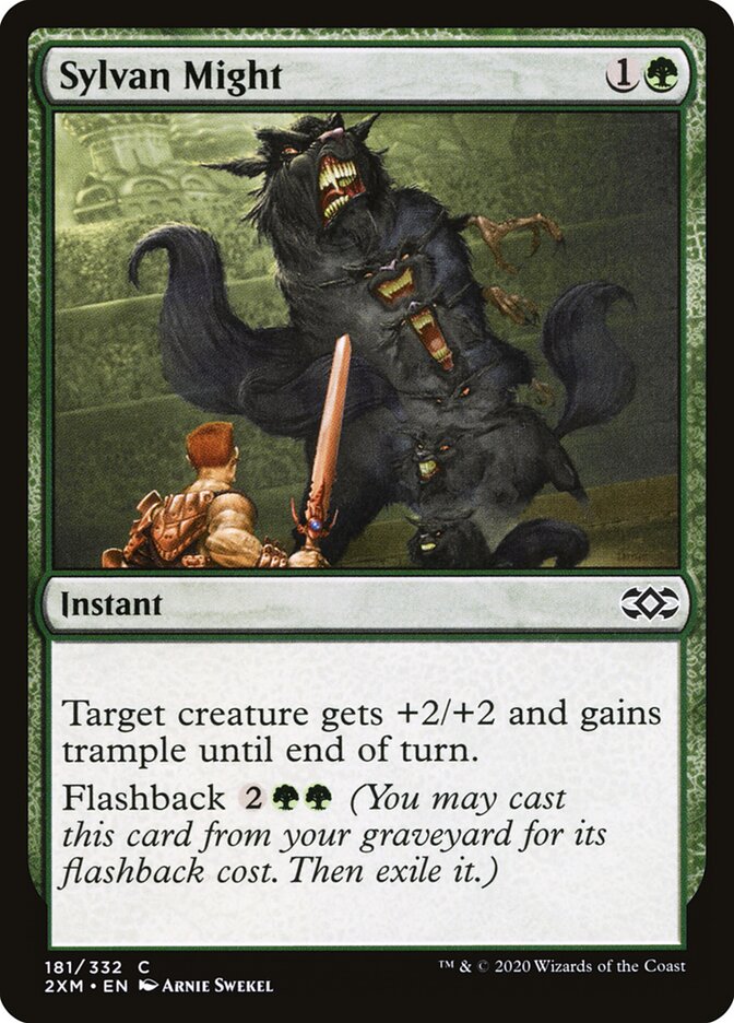 Sylvan Might card front