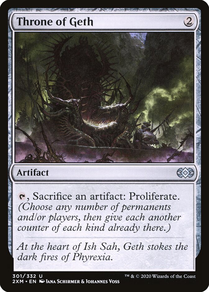 Throne of Geth card front