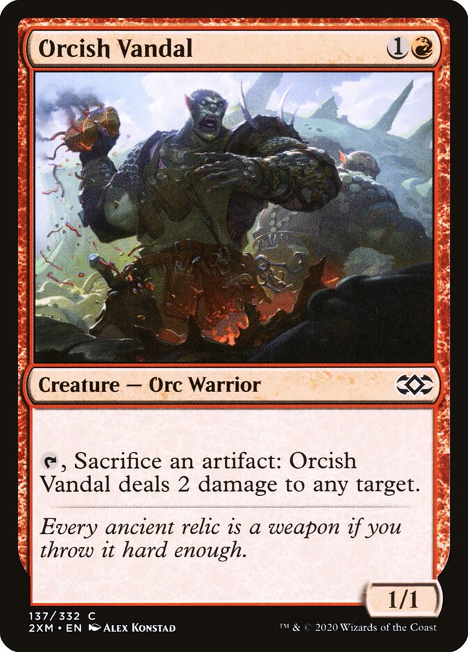 Orcish Vandal card front