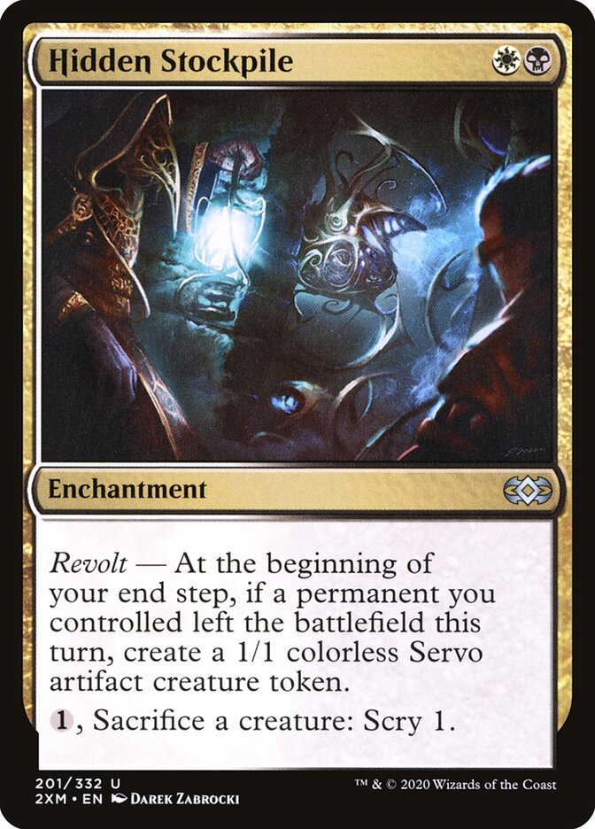 Hidden Stockpile card front