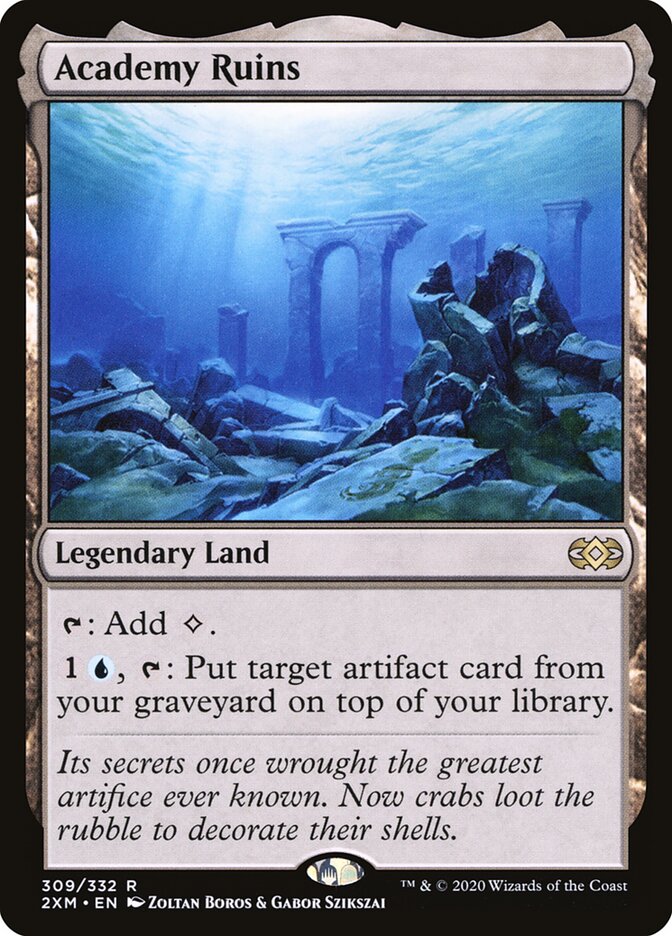Academy Ruins card front