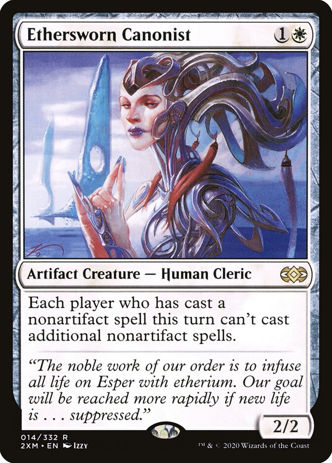 Ethersworn Canonist card front