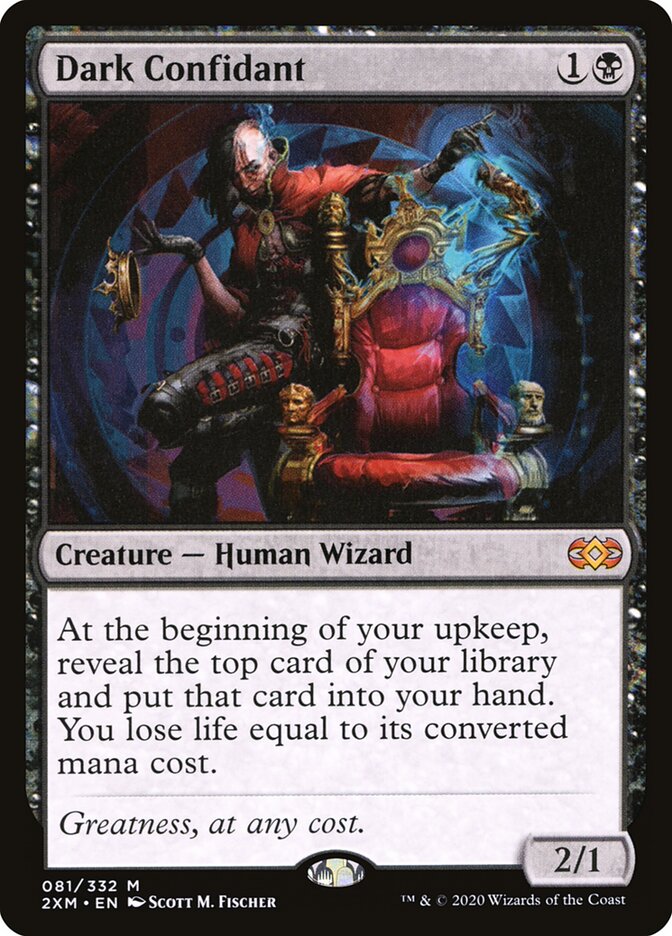 Dark Confidant card front