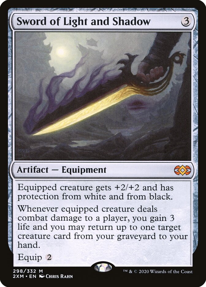 Sword of Light and Shadow card front
