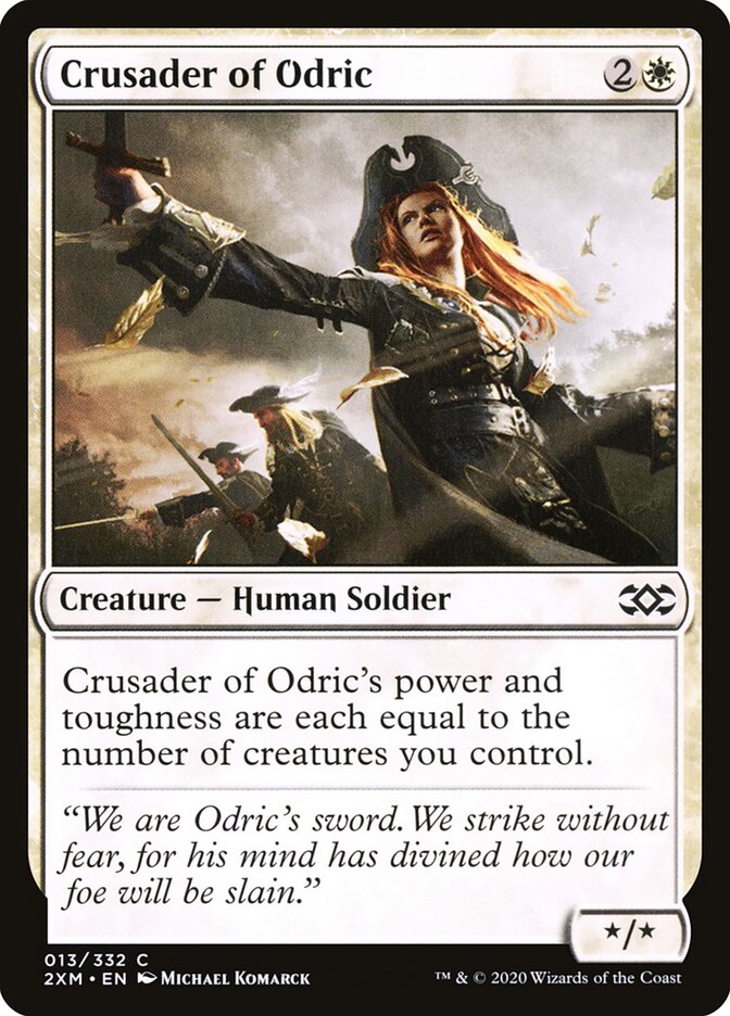 Crusader of Odric card front