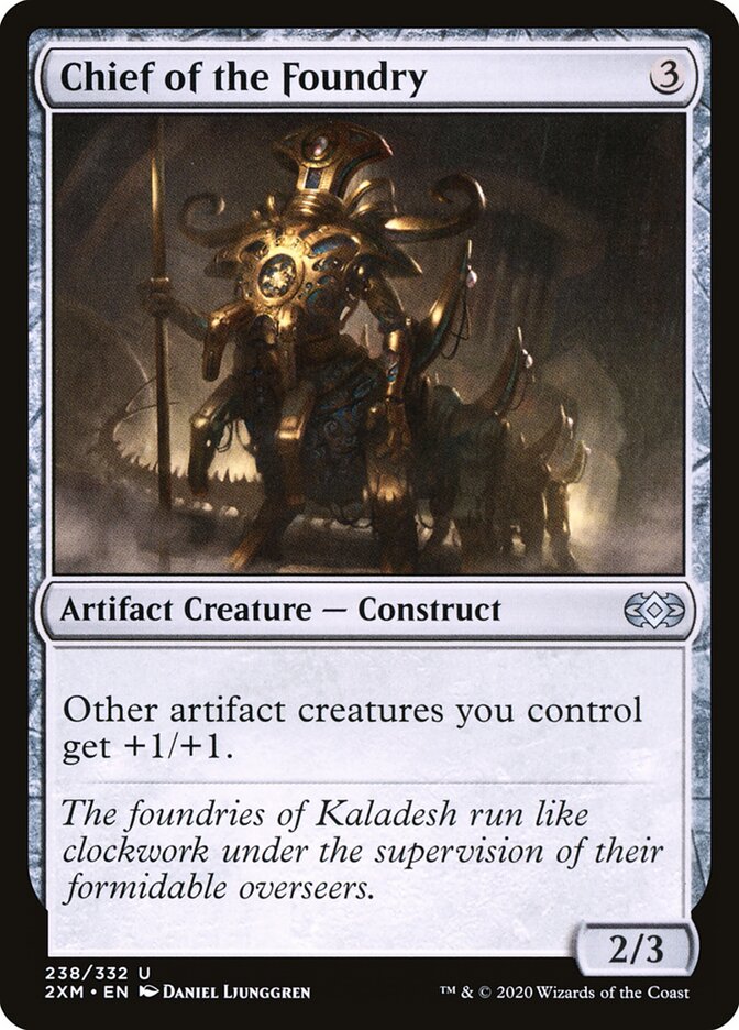 Chief of the Foundry card front