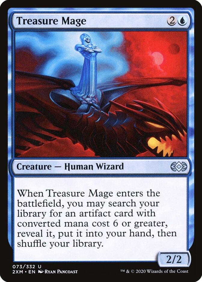 Treasure Mage card front