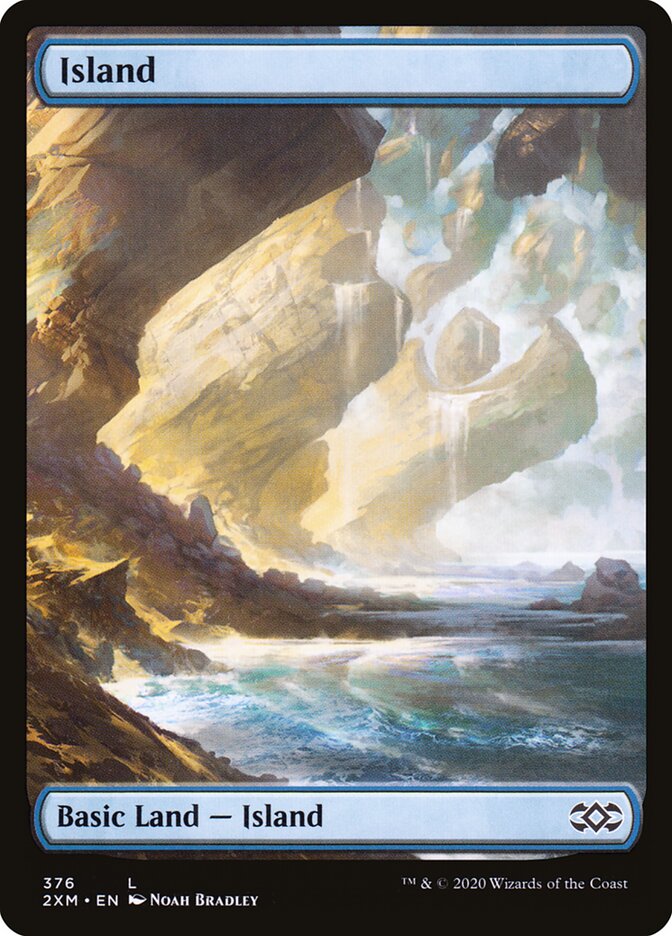 Island card front