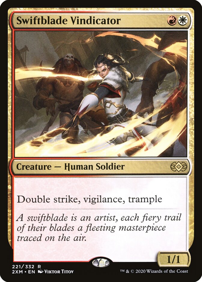 Swiftblade Vindicator card front