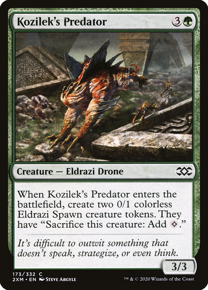 Kozilek's Predator card front