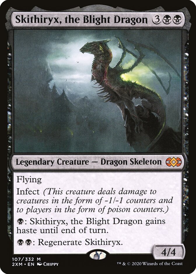 Skithiryx, the Blight Dragon card front