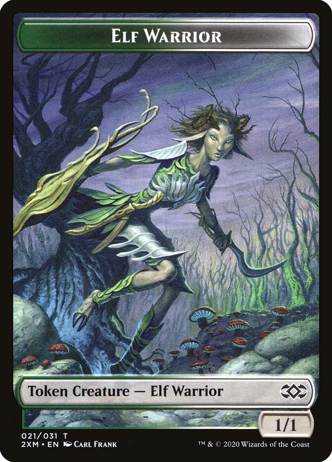Elf Warrior card front