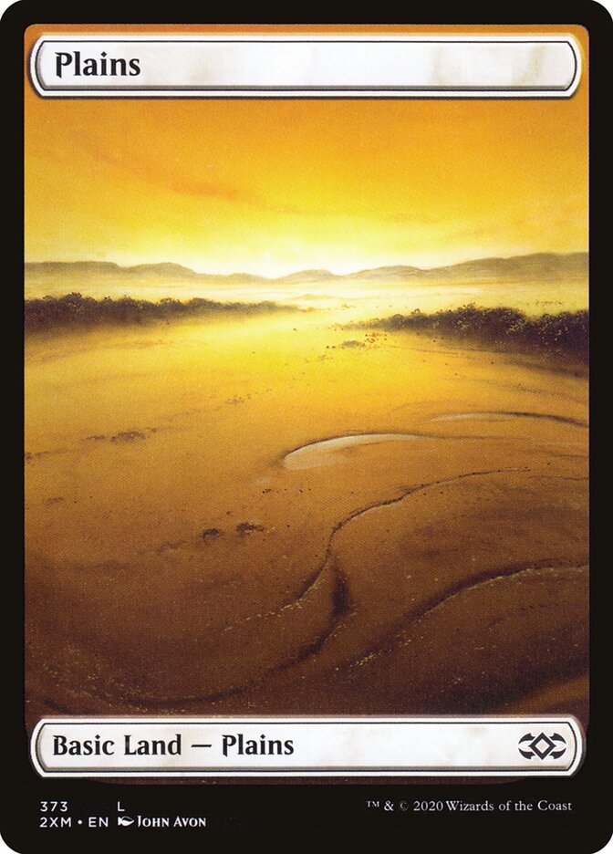 Plains card front