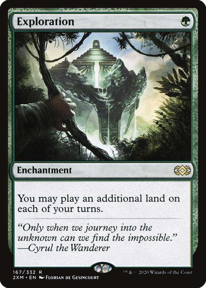 Exploration card front
