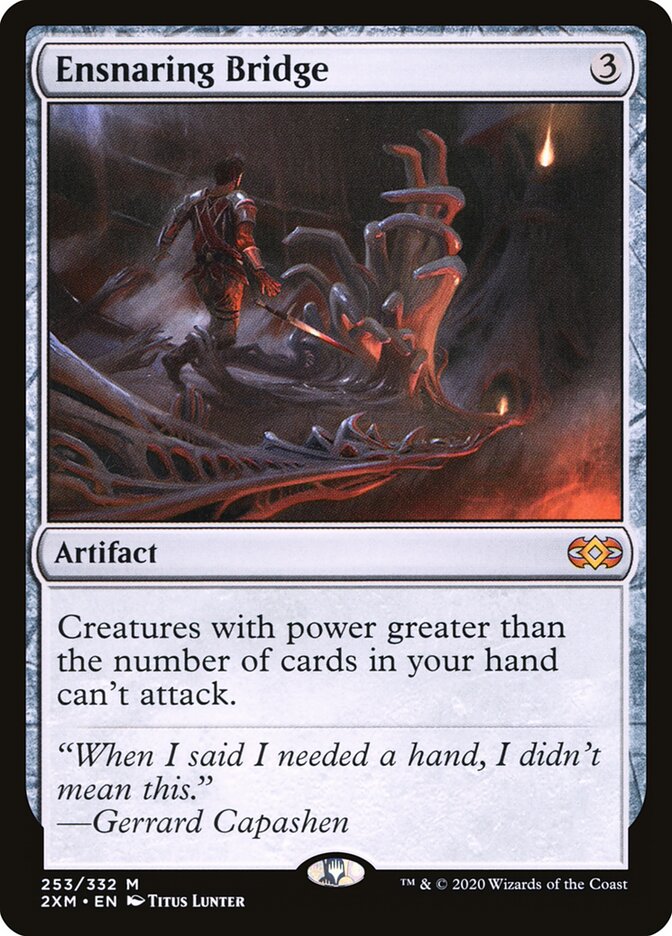 Ensnaring Bridge card front