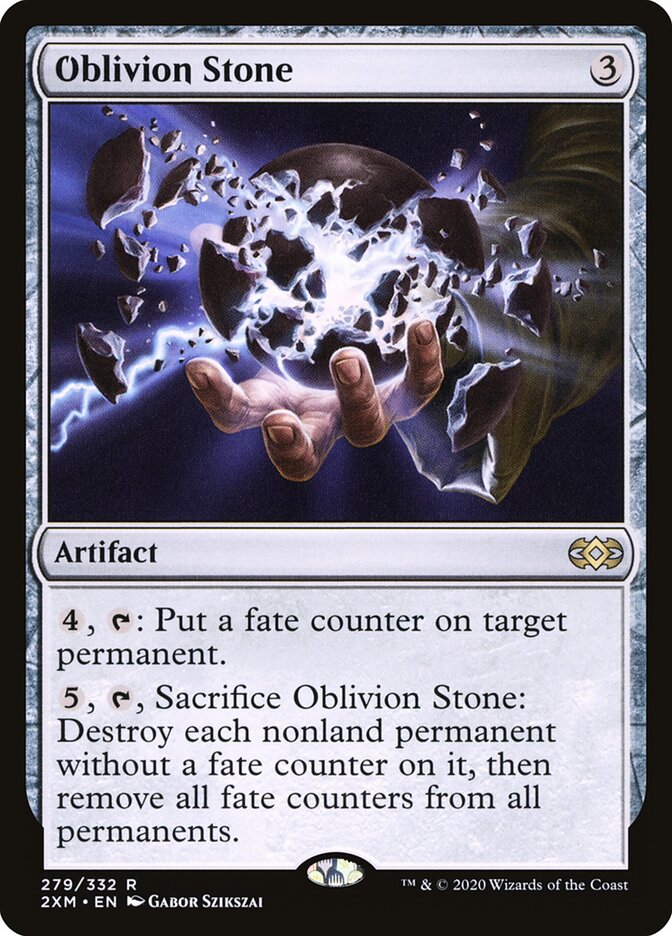 Oblivion Stone card front
