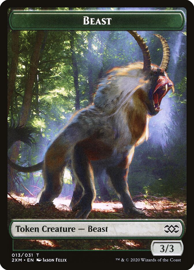 Beast card front