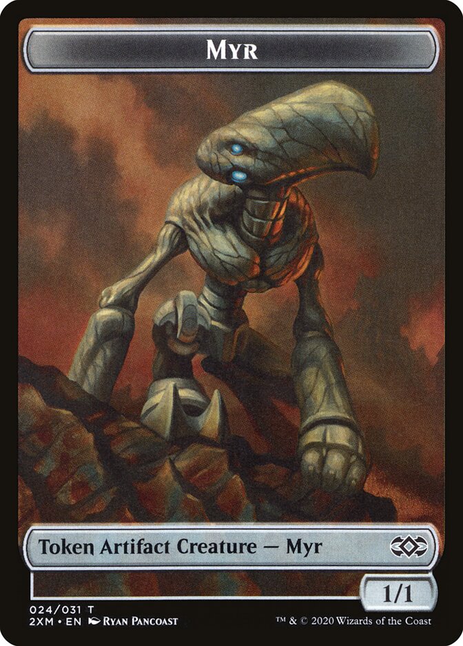 Myr card front