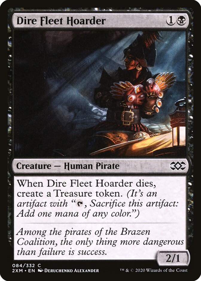 Dire Fleet Hoarder card front